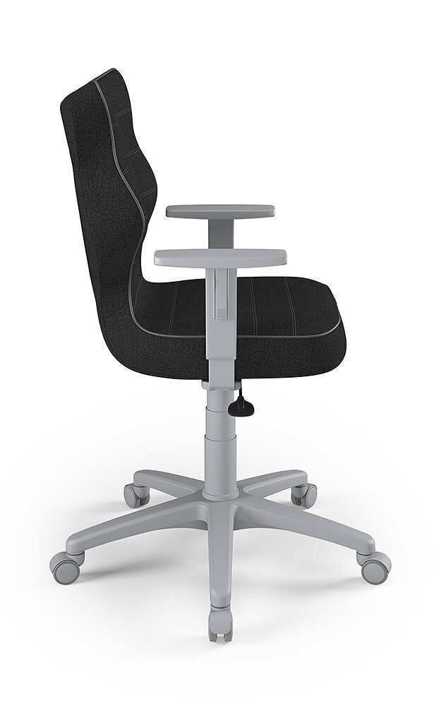 Biroja krēsls Entelo Duo TW17 6, melns/pelēks цена и информация | Biroja krēsli | 220.lv