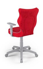 Biroja krēsls Entelo Duo VS09 6, sarkans/pelēks cena un informācija | Biroja krēsli | 220.lv