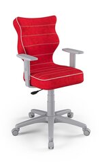 Biroja krēsls Entelo Duo VS09 6, sarkans/pelēks cena un informācija | Biroja krēsli | 220.lv