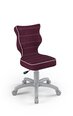 Офисное кресло Entelo Petit VS07 3, фиолетовое/серое