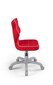 Biroja krēsls Entelo Petit VS09 3, sarkans/pelēks cena un informācija | Biroja krēsli | 220.lv