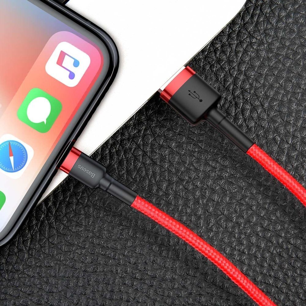 Baseus Durable Nylon Braided Wire, USB - C, 0,5 m цена и информация | Savienotājkabeļi | 220.lv