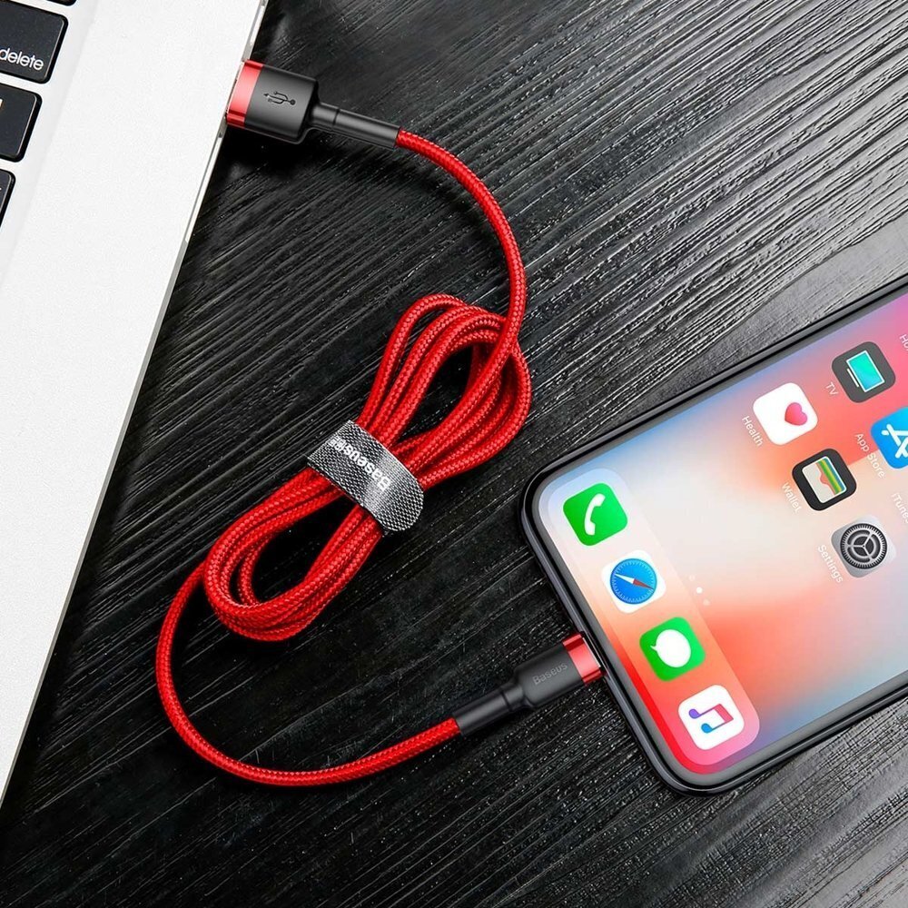 Baseus Durable Nylon Braided Wire, USB - C, 0,5 m cena un informācija | Savienotājkabeļi | 220.lv