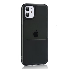 Telefona vāciņš priekš Apple iPhone 11 Pro Max - Window Case, melns cena un informācija | Telefonu vāciņi, maciņi | 220.lv