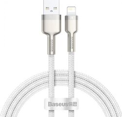 Baseus Cafule Series kabelis USB Lightning 2.4A 1 m, balts CALJK-A02 цена и информация | Кабели для телефонов | 220.lv