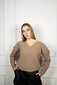 Džemperis sievietēm Kredaga G8, brūns цена и информация | Sieviešu džemperi | 220.lv