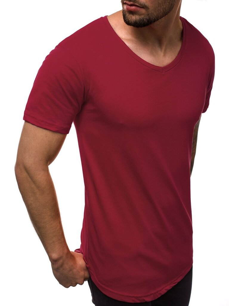 Bordo krāsas vīriešu T-krekls "Turbo" cena un informācija | Vīriešu T-krekli | 220.lv