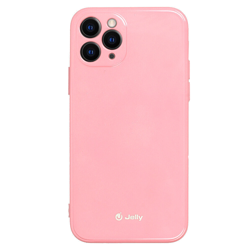 Samsung Galaxy A42 5G telefona vāciņš Jelly Case, gaiši rozā cena un informācija | Telefonu vāciņi, maciņi | 220.lv