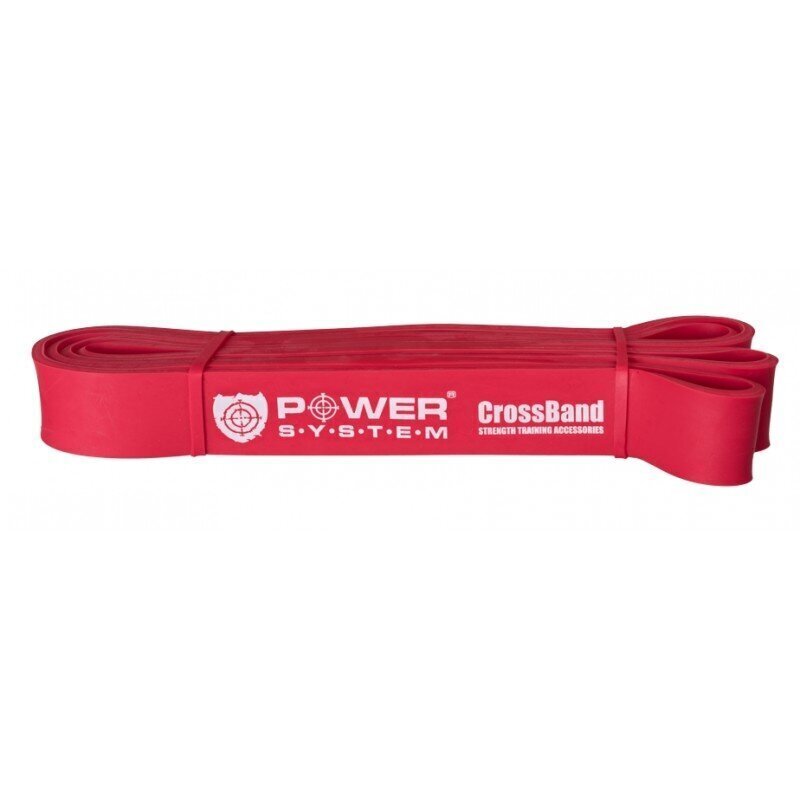 Power System Cross band- level 3 (mācību gumija) 15-40 kg cena un informācija | Fitnesa gumijas, gredzeni | 220.lv