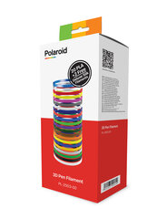 3D pildspalvas plastmasas diegi POLAROID Delux, 22 gab. x 5 m cena un informācija | Polaroid 3D Mobilie telefoni, planšetdatori, Foto | 220.lv