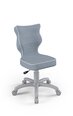 Biroja krēsls Entelo Petit JS06 3, zils/pelēks