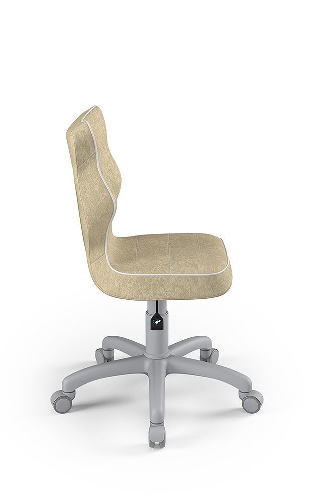 Biroja krēsls Entelo Petit VS26 4, smilšu krāsas/pelēks cena un informācija | Biroja krēsli | 220.lv