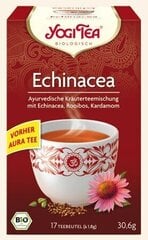 Pikanta ājurvēdiska tēja ar ehināciju Yogi Tea Echinacea, videi draudzīga, 17 maisiņi цена и информация | Чай | 220.lv