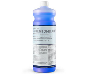 Средство для мобильных и сухих туалетов, Chemtoi-Blue, Hwr-Chemie, концентрат,1 л цена и информация | Чистящие средства | 220.lv