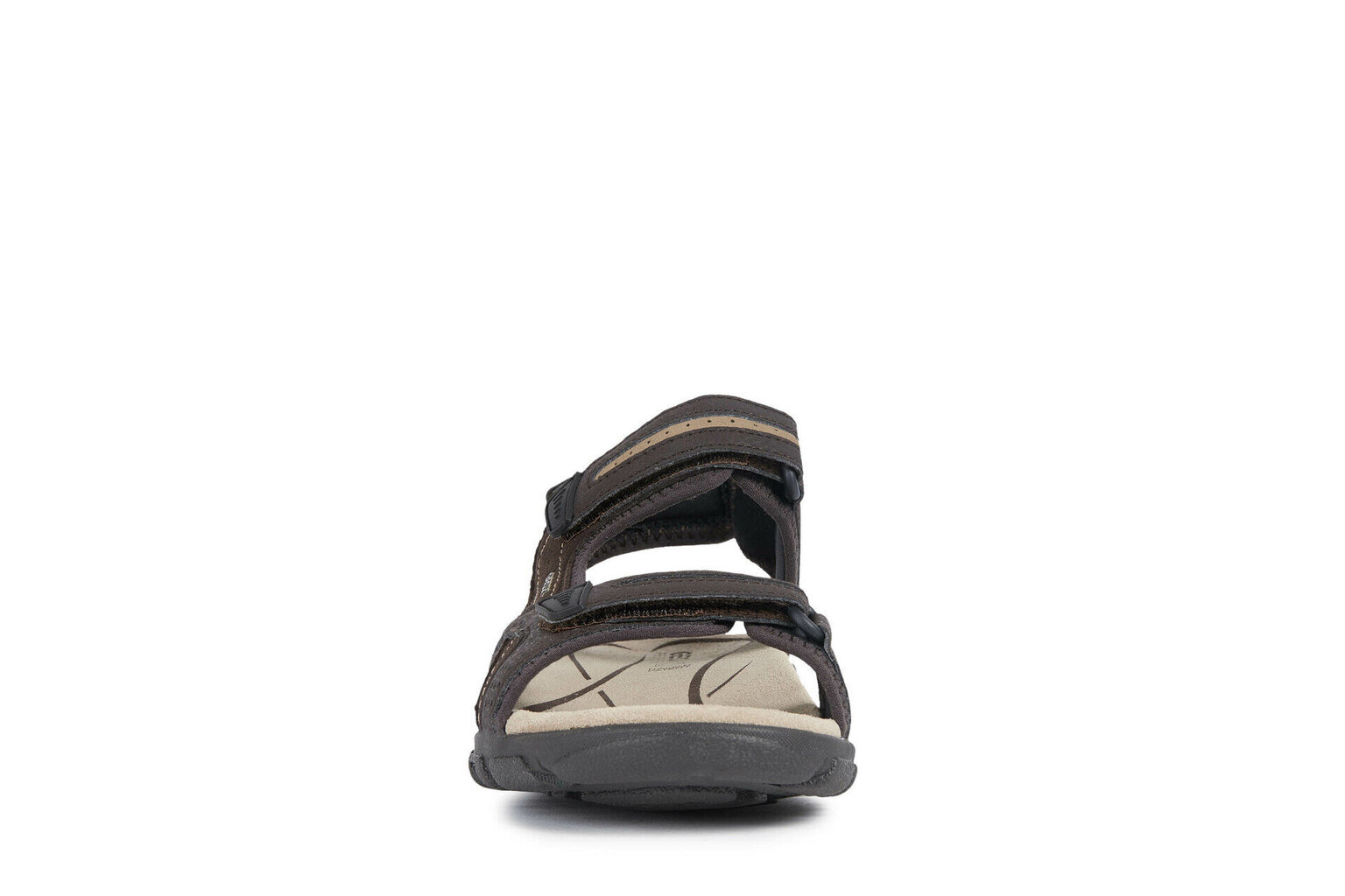 GEOX vīriešu brūnas sandales UOMO SANDAL STRADA cena un informācija | Vīriešu iešļūcenes, čības, sandales | 220.lv