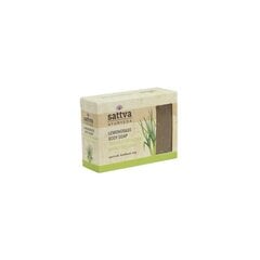 Ziepes ar citronzāli Sattva Ayurveda Lemongrass, 125 g cena un informācija | Ziepes | 220.lv