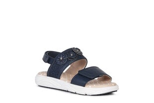 Geox bērnu zilas sandales meitenēm SANDAL DEAPHNE GIR цена и информация | Детские сандалии | 220.lv