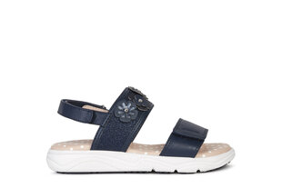 Geox bērnu zilas sandales meitenēm SANDAL DEAPHNE GIR цена и информация | Детские сандалии | 220.lv