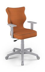 Офисное кресло Entelo Duo FC34 6, оранжевое/серое цена и информация | Офисные кресла | 220.lv