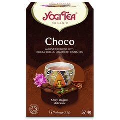 Pikanta šokolādes ājūrvēdiskā tēja Yogi Tea Choco, videi draudzīga, 17 maisiņi цена и информация | Чай | 220.lv