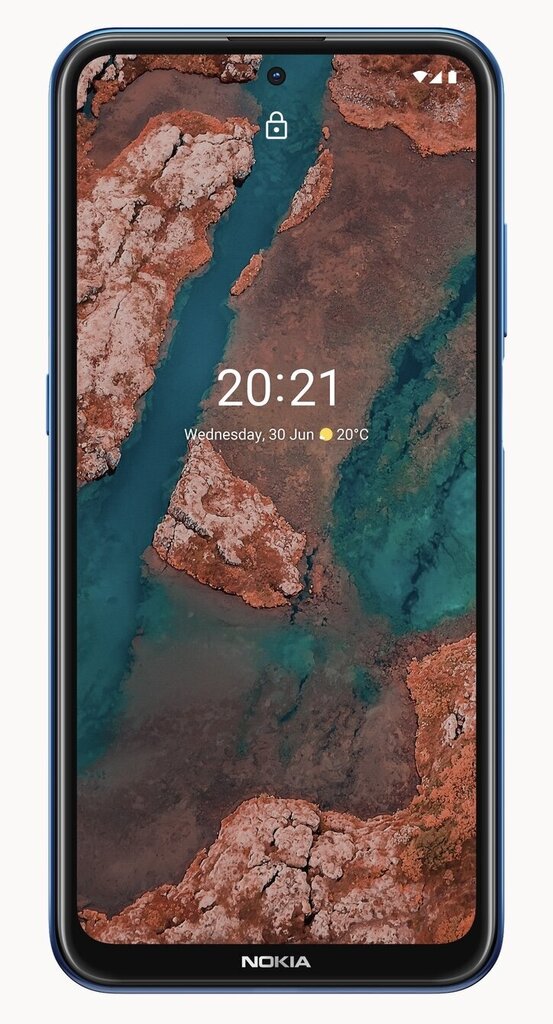 Nokia X20 5G, 128GB, Dual SIM, Blue cena un informācija | Mobilie telefoni | 220.lv