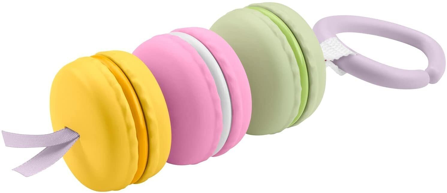 Piekaramā rotaļlieta Macarons Fisher-Price, GRR45 цена и информация | Rotaļlietas zīdaiņiem | 220.lv