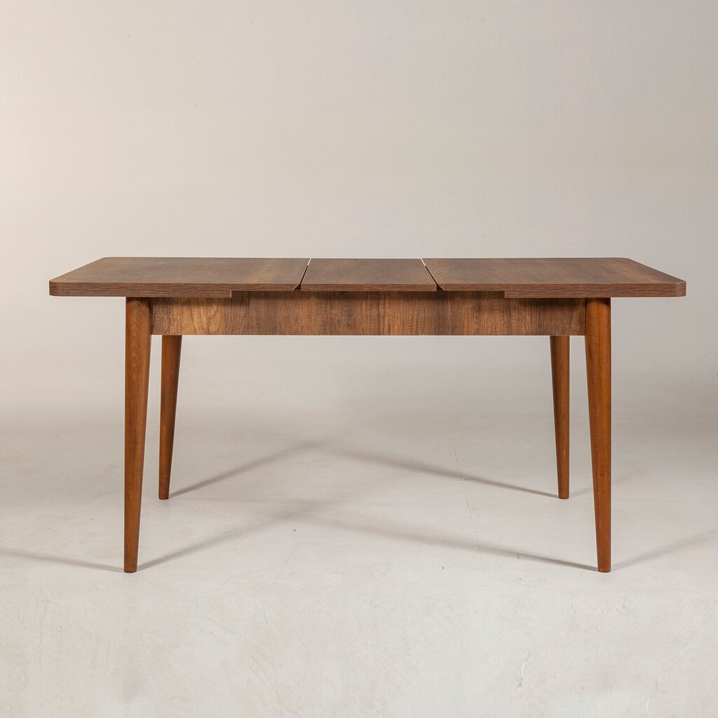 Izvelkams galds Kalune Design 869, brūns cena un informācija | Virtuves galdi, ēdamgaldi | 220.lv