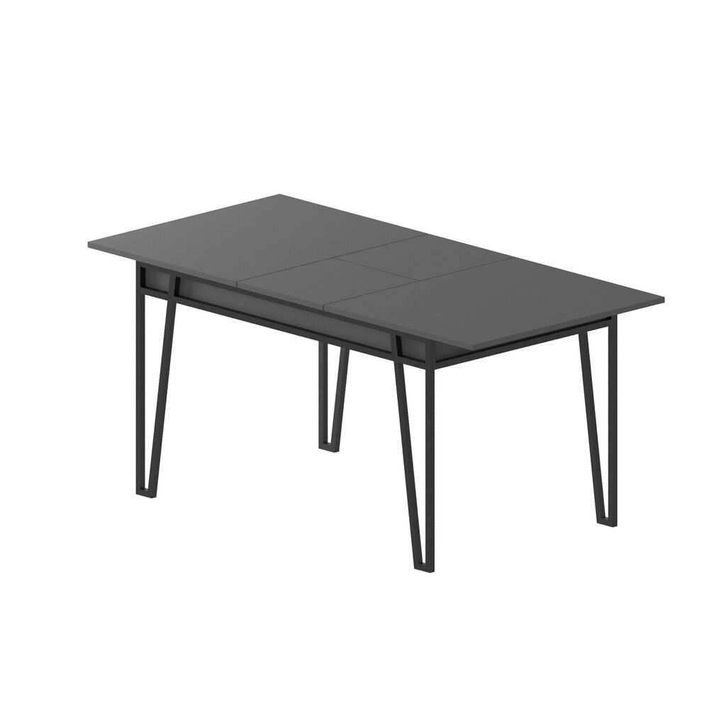 Izvelkams galds Kalune Design 855, pelēks cena un informācija | Virtuves galdi, ēdamgaldi | 220.lv
