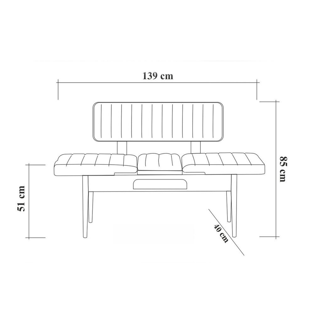 Soliņš Kalune Design 869, pelēks/smilškrāsas цена и информация | Virtuves un ēdamistabas krēsli | 220.lv