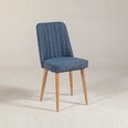 Ēdamistabas krēsls Kalune Design 869, zils