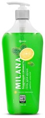 Milana, dušas želeja "Nature Miracle", ar citronzāles eļļu, 750 ml cena un informācija | Dušas želejas, eļļas | 220.lv