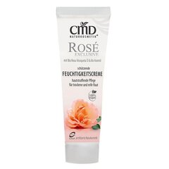 Mitrinošs sejas krēms CMD Naturkosmetik Rose Exclusive, 50 ml cena un informācija | Sejas krēmi | 220.lv