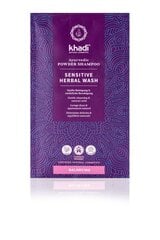 Аюрведический сухой шампунь Khadi Sensitive Herbal Wash, 50 г цена и информация | Шампуни | 220.lv