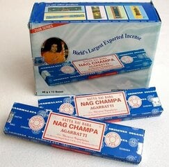 Aromātiskie kociņi Satya Sai Baba Nag Champa Agarbatti, 40 g cena un informācija | Mājas aromāti | 220.lv