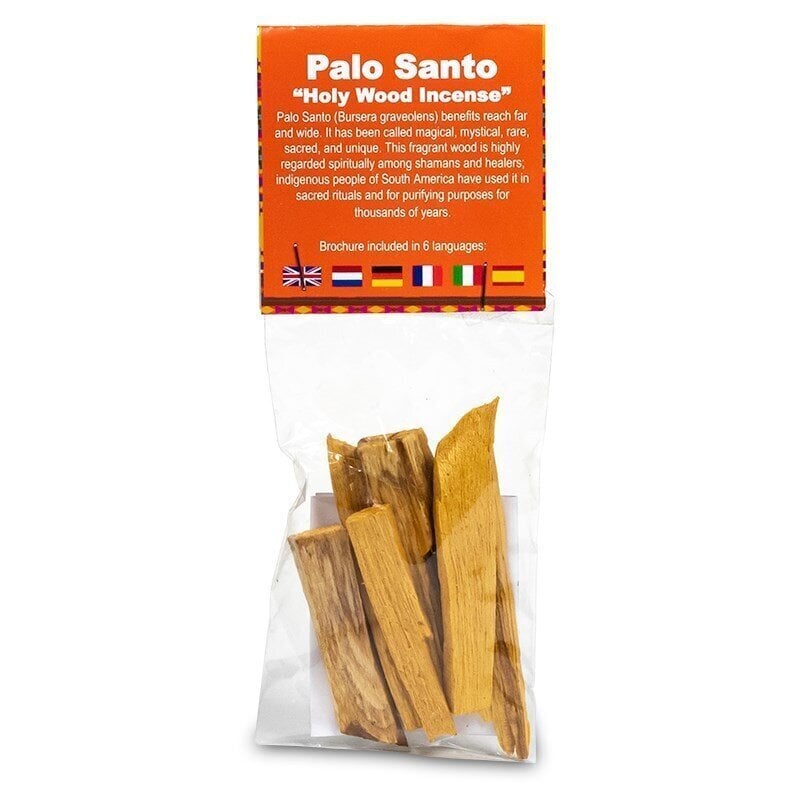 Aromātiskie kociņi Palo Santo “Svētais koks”, 20 g cena un informācija | Mājas aromāti | 220.lv