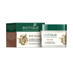 Грязевая маска для лица Biotique „Bio Mud Revitalizing Face Pack“, 75 г цена и информация | Маски для лица, патчи для глаз | 220.lv