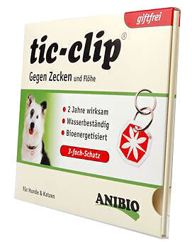 Подвеска Anibis для собак и кошек от клещей и блох Tic-clip цена и информация | Витамины, пищевые добавки, анти-паразит продукты для собак | 220.lv