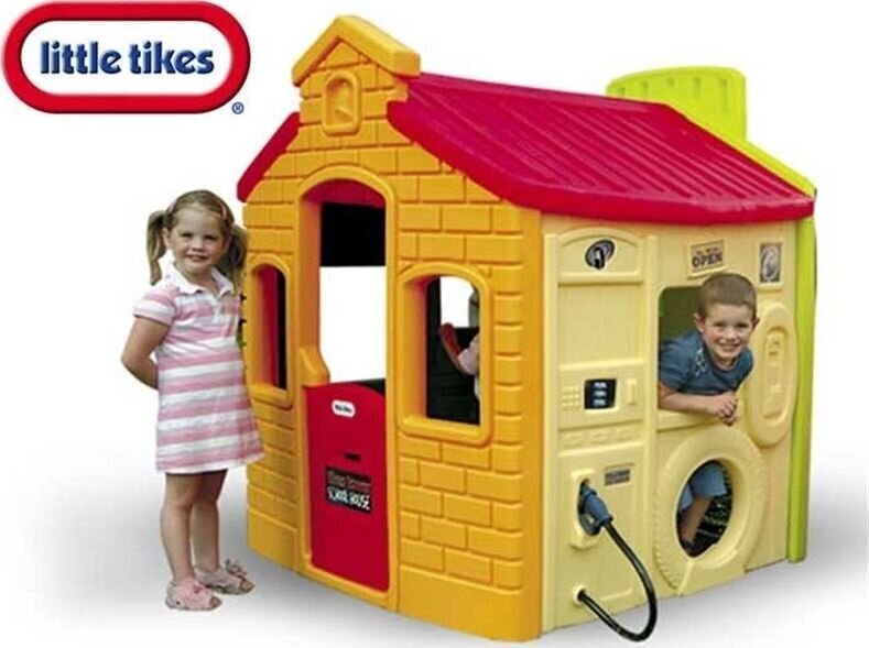 Игрушечный сад. Little Tikes домик 4 стены. Многофункциональный игрушечный домик для детей. Мульти домик. Игровой дом (в коробке).