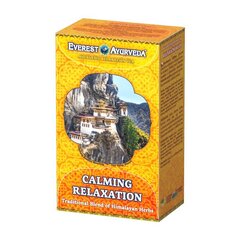 Beramā tēja Everest Ayurveda Calming Relaxation Bhutan, 100 g cena un informācija | Tēja | 220.lv