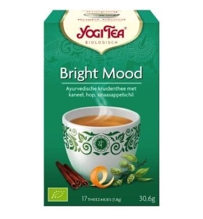Garšvielu tēja noskaņojumam Bright Mood, Yogi Tea, ekoloģiska, 17 maisiņi цена и информация | Tēja | 220.lv