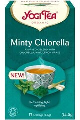 Пряный чай Yogi Tea Minty Chlorella, 17x2 г цена и информация | Чай | 220.lv