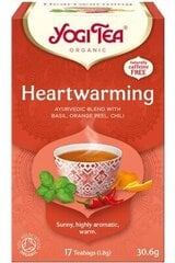 Pikanta tēja Yogi Tea Hearthwarming, 17x1.7 g cena un informācija | Tēja | 220.lv