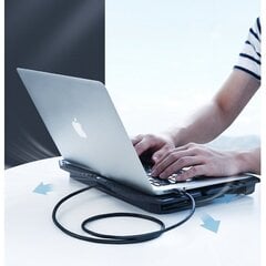 Ugreen, USB 2.0, 0.5 м, черный цена и информация | Кабели и провода | 220.lv