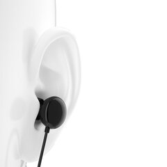 Austiņas Dudao in-ear mini jack 3,5 mm, melnas (X11Pro black) cena un informācija | Austiņas | 220.lv