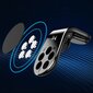 Wozinsky Universal Magnetic Car Bracket Mount Phone Holder for Air Outlet black (WCH-02) cena un informācija | Auto turētāji | 220.lv