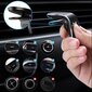 Wozinsky Universal Magnetic Car Bracket Mount Phone Holder for Air Outlet black (WCH-02) cena un informācija | Auto turētāji | 220.lv