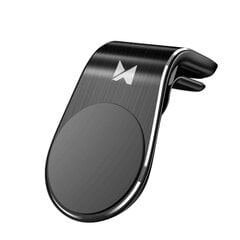 Универсальный магнитный автомобильный кронштейн для телефона на выходе воздуха Wozinsky, черный (WCH-02) цена и информация | Держатели для телефонов | 220.lv