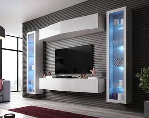 Секция Cama Meble Vigo Slant 8, белая цена и информация | Секции | 220.lv