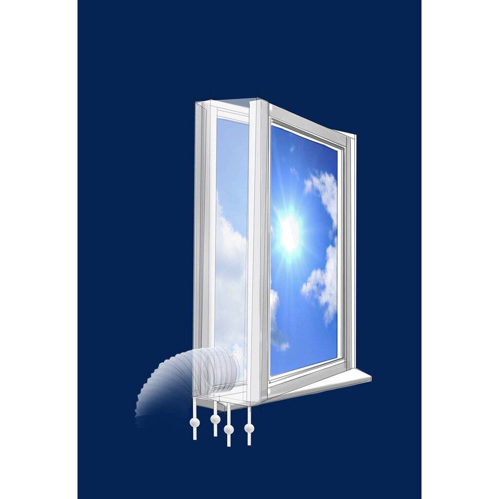 Lifetime Air universāli logu blīvējumi mobilam gaisa kondicionierim цена и информация | Gaisa kondicionieri, siltumsūkņi, rekuperatori | 220.lv