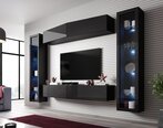 Секция Cama Meble Vigo Slant 8, черная